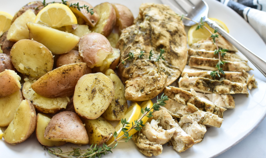 Instant Pot Chicken and Potatoes - Macrostax