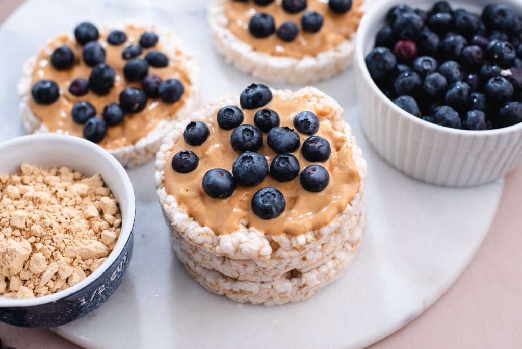 Blueberry Rice Cake