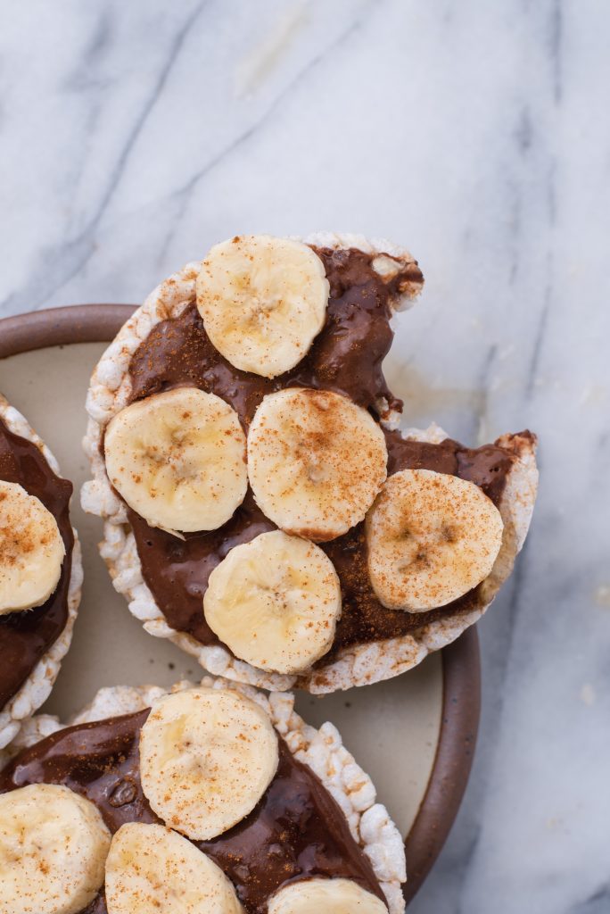 Chocolate Banana Rice Cake