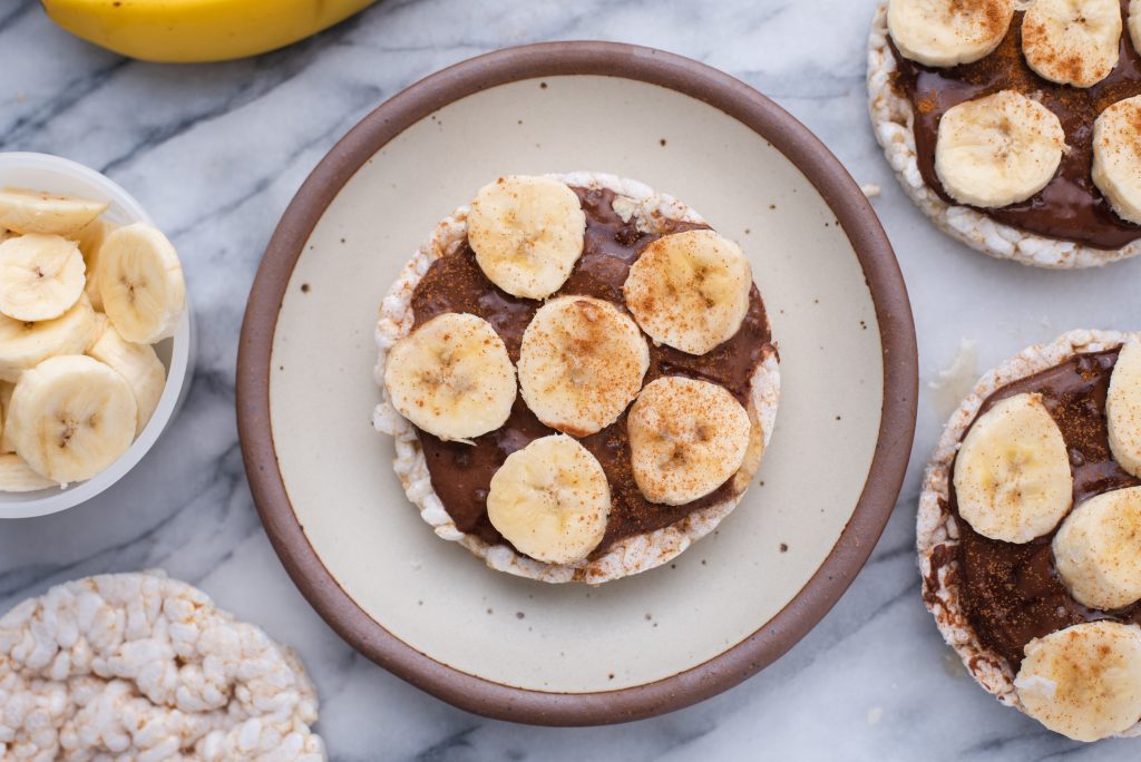 Chocolate Banana Rice Cake