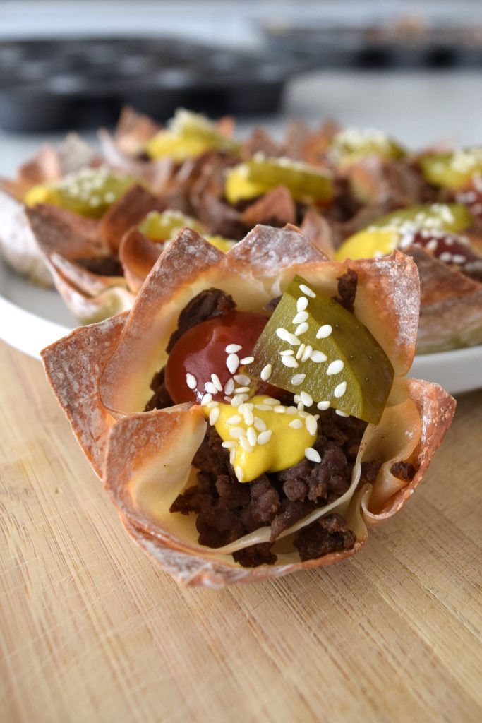 Cheeseburger Cups