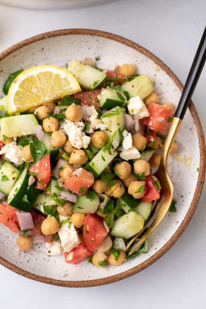 Lemony Chickpea Salad