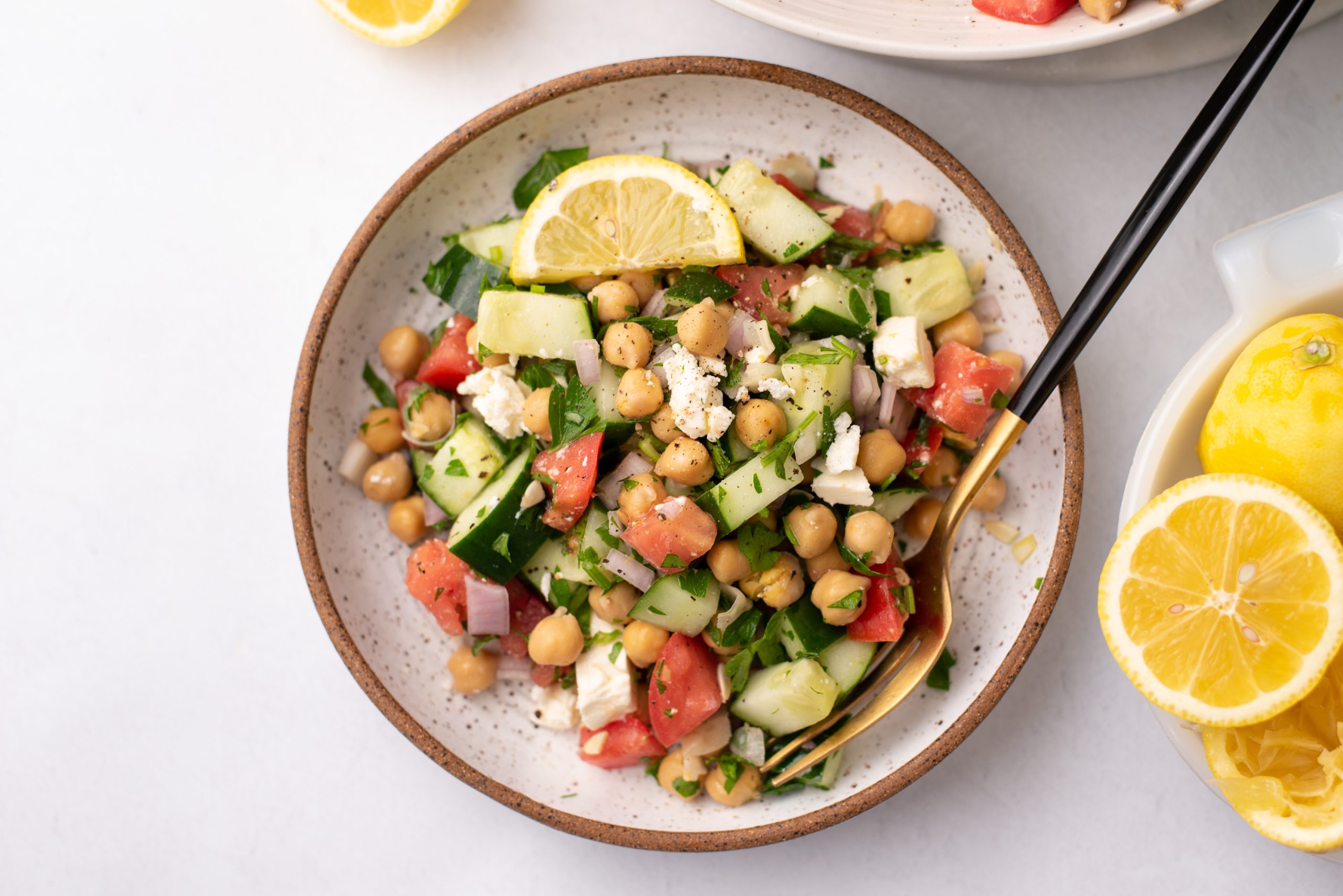 Lemony Chickpea Salad