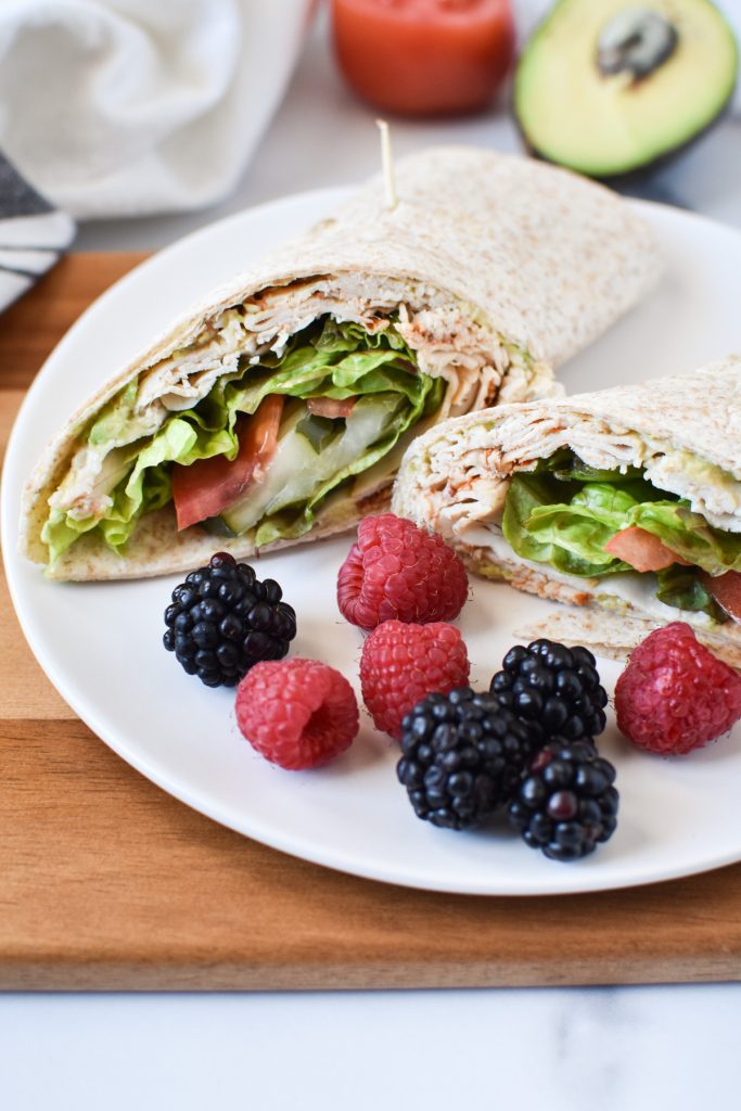 Turkey Avocado Veggie Wraps - Mel's Kitchen Cafe