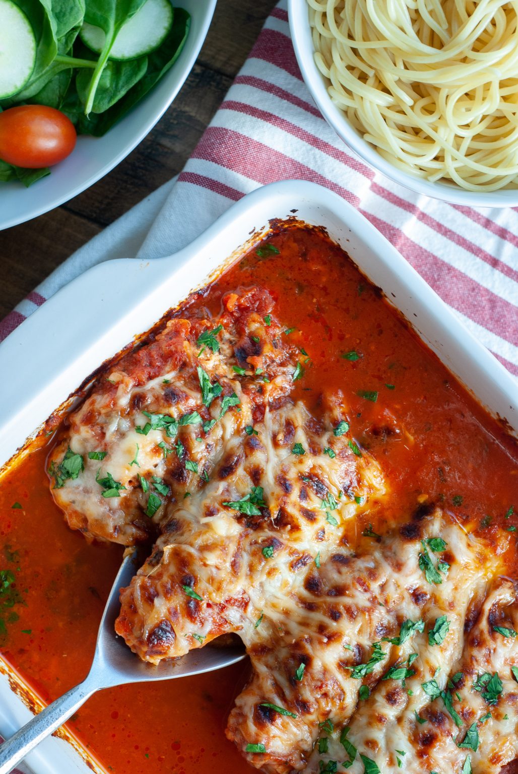 Easy Chicken Parmesan Bake Macrostax