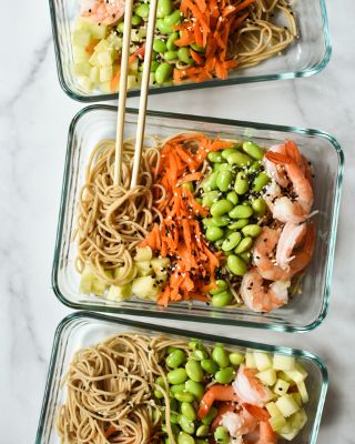 Soba Noodle Meal Prep Bowl