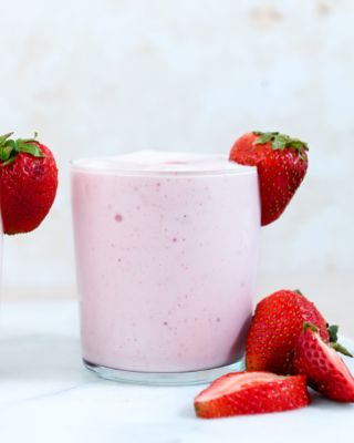 Strawberries and Cream Smoothie