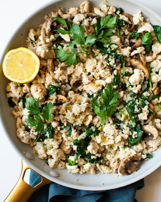 Turkey and Cauliflower Skillet