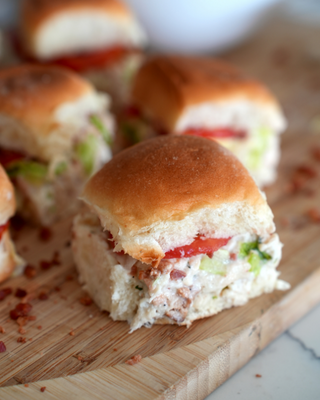 Chicken Bacon Ranch Sliders