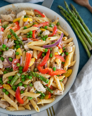 One Pan Pasta Primavera