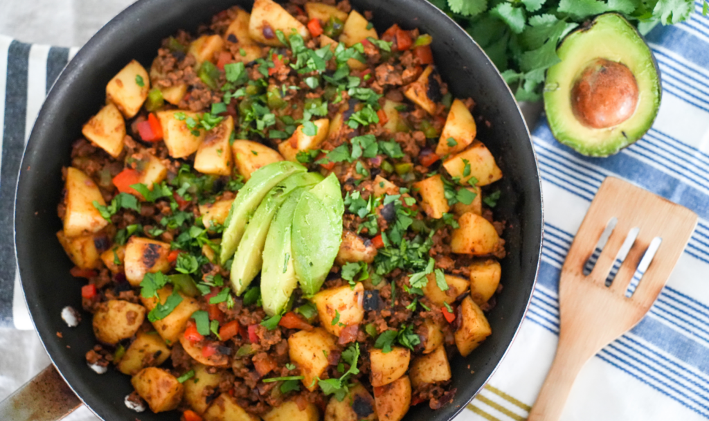 Vegan Chorizo Skillet Macrostax