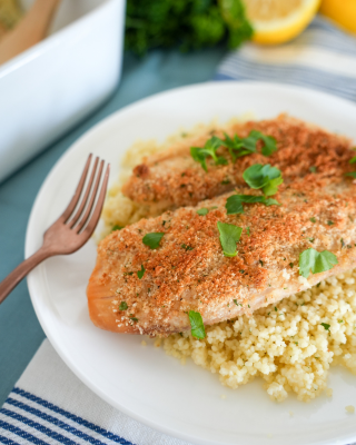 Lemon Tilapia with Couscous