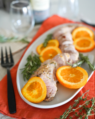 Orange Rosemary Pork Tenderloin