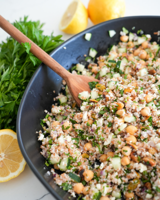 Crunchy Chopped Chickpea Salad