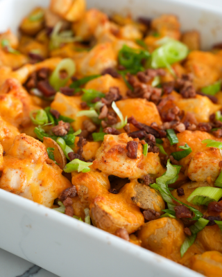 Loaded Chicken and Potato Bake