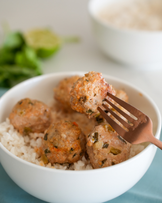 Thai Coconut Curry Meatballs