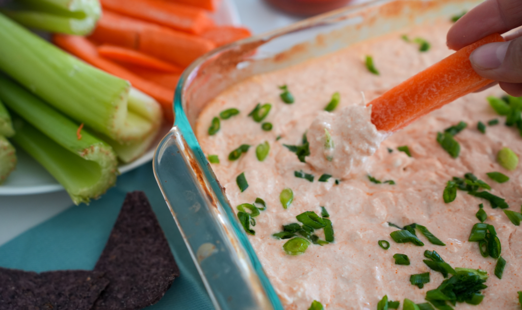 Buffalo Chicken Dip Macrostax