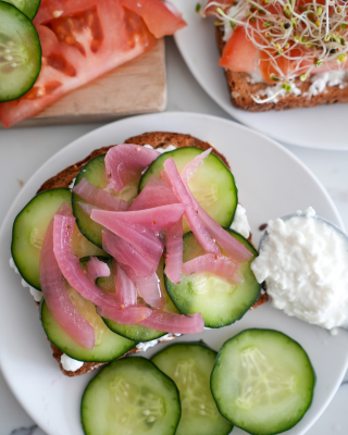 Cottage Cheese Toast