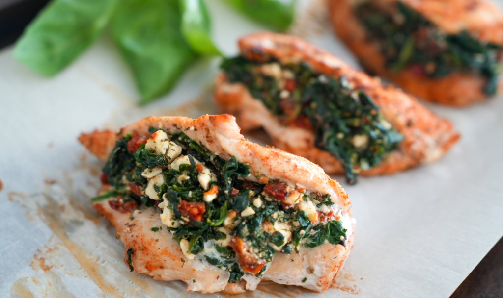 Herbed Feta Stuffed Chicken - Macrostax