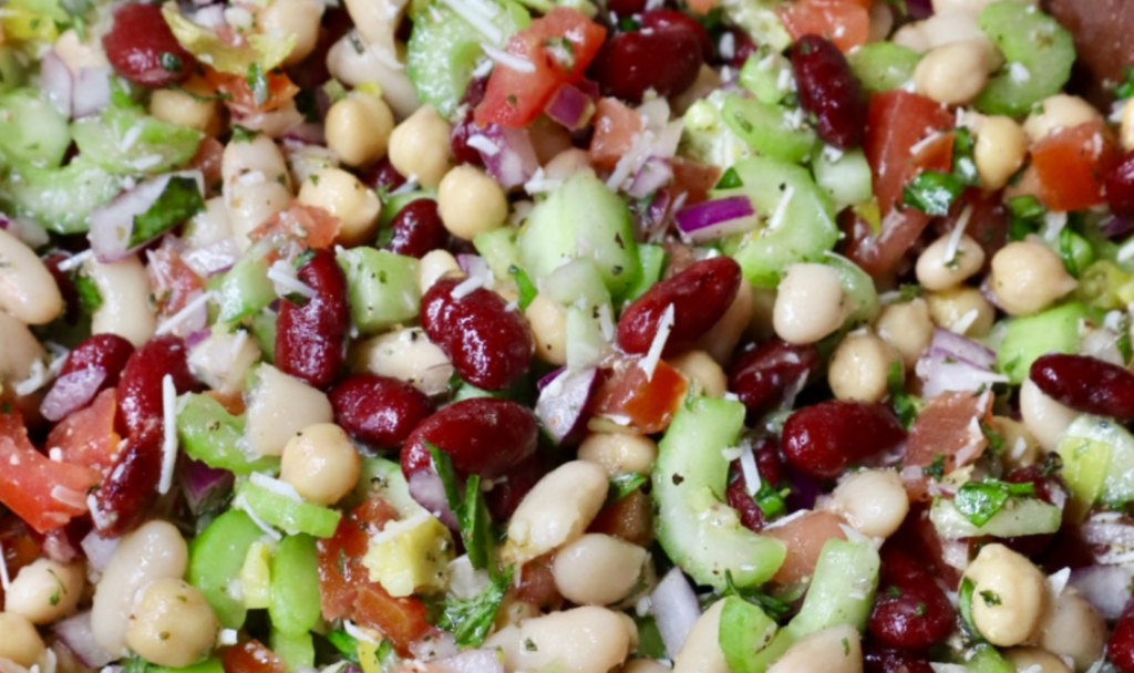 Mediterranean Bean Salad - Macrostax