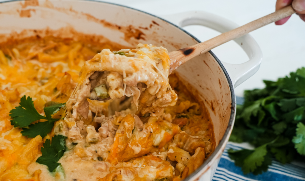 White Chicken Chili Pasta - Macrostax